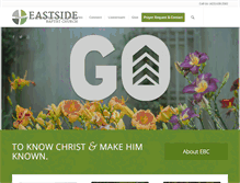 Tablet Screenshot of eastsidebaptist.info
