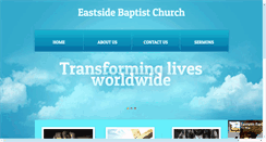 Desktop Screenshot of eastsidebaptist.co